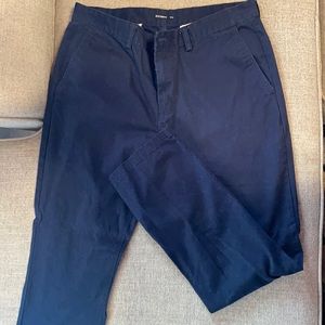 Old navy blue dress pants